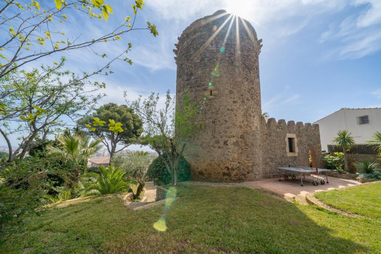 Castillo Can Xirau, Propiedad Exclusiva Con Piscina & Aircon Villa Санта Сузана Екстериор снимка